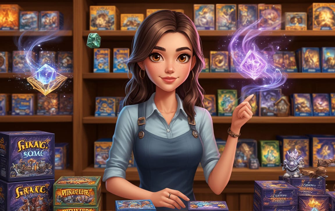 Board game store